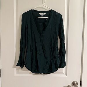 Old Navy Deep Green Women's Blouse
